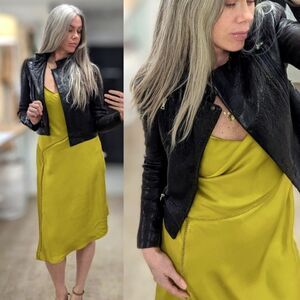 J Brand Leather Moto Jacket